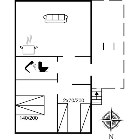 Lejlighed Iohannes - 2-3km From The Sea By Interhome